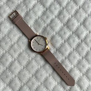 The Horse Gold Case with Brown Strap Women's Watch
